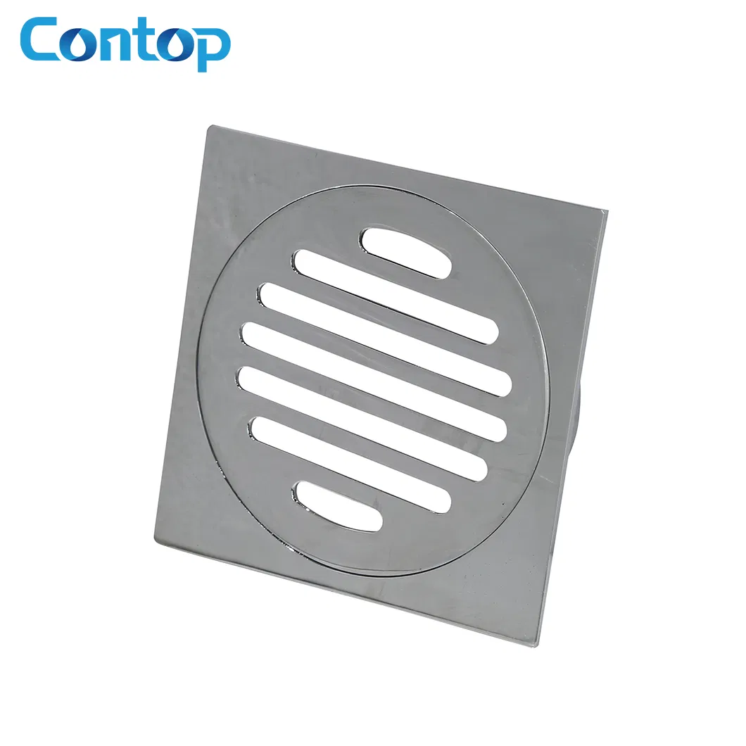 Квадратный напольный трап из нержавеющей стали