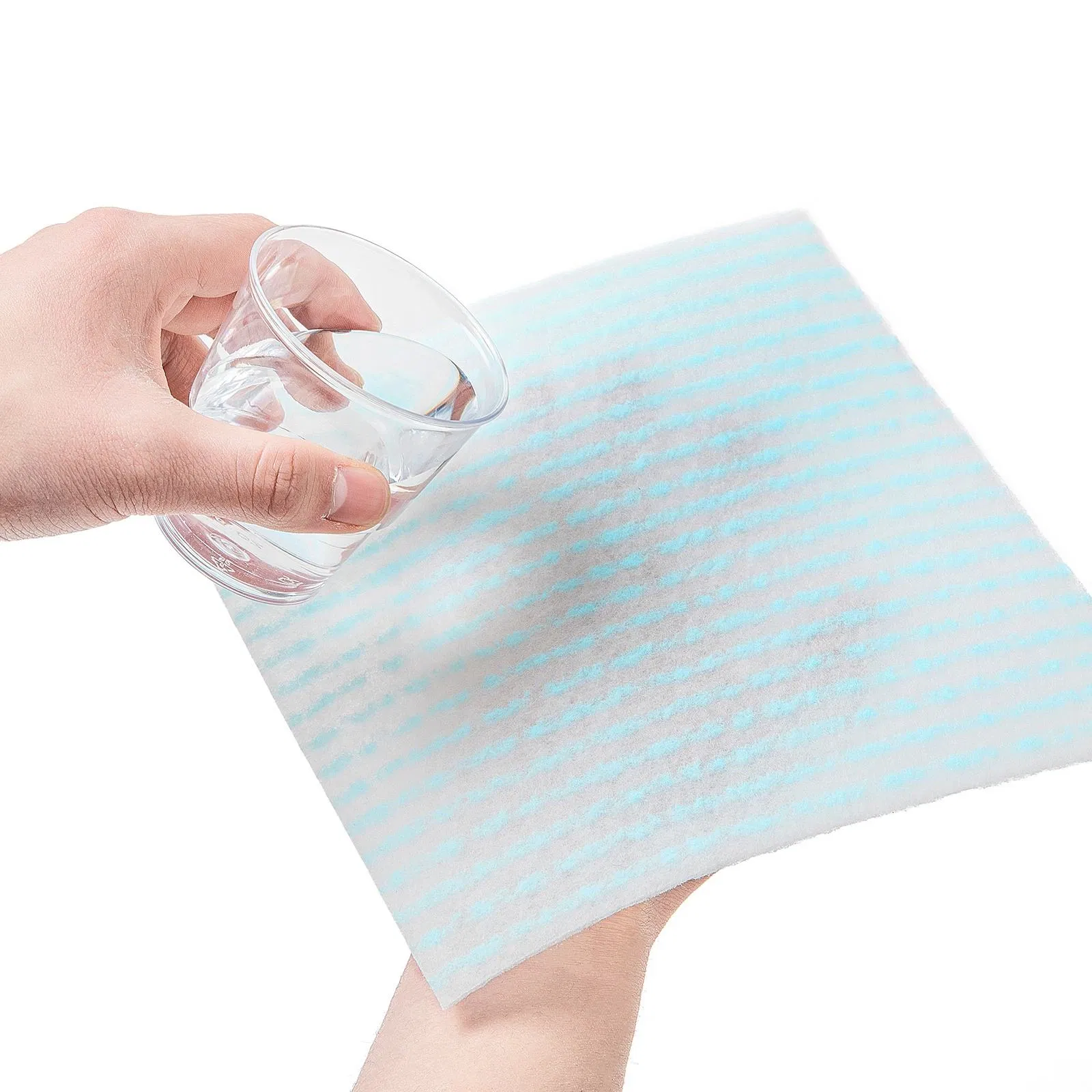 Single Use Waterless Rinse Free Bathing Sponges Wipes 25cts with Rich Foam Perfect for Camping, Hiking, Travel or Bedridden