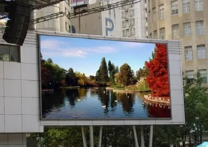 4096-65536 Adjustable 43264 Dots/Sqm Fws Natural Packing P4.81 Video LED Display