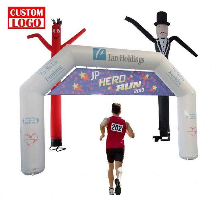 Custom Logo Air Inflatable Arch Gate Inflatable Wedding Archway