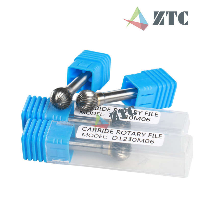 Double Cut Tungsten Carbide Rotary Burr for Metal Cutting or Deburring