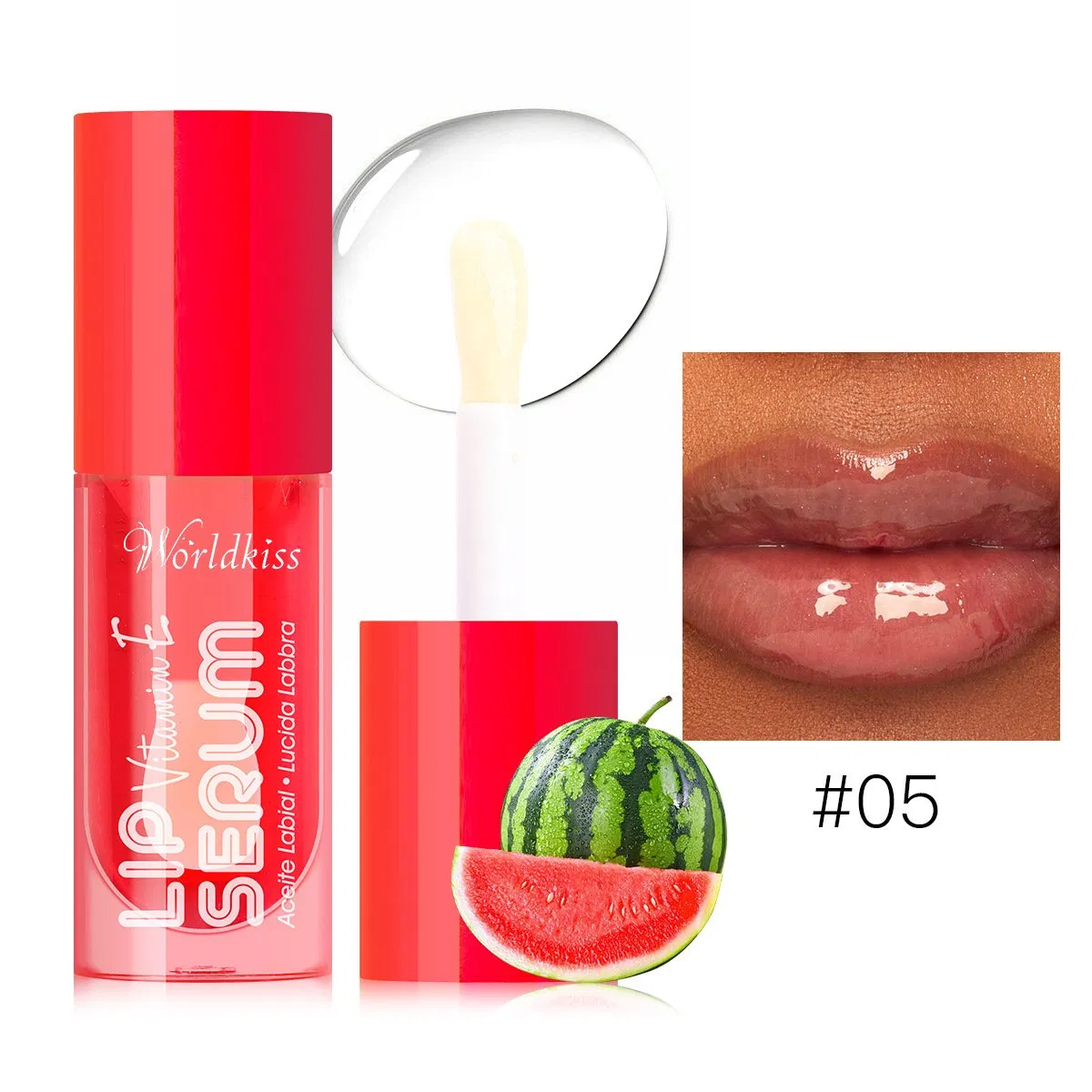 Cross-Border in-Stock Bestseller: 6-Color Lip Gloss & Balm, Moisturizing, Nourishing & Luminous