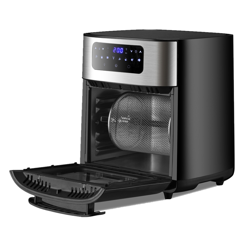 Touch Screen 1700W 10L Capacity Horno Freidora Electric Air Fryer Oven