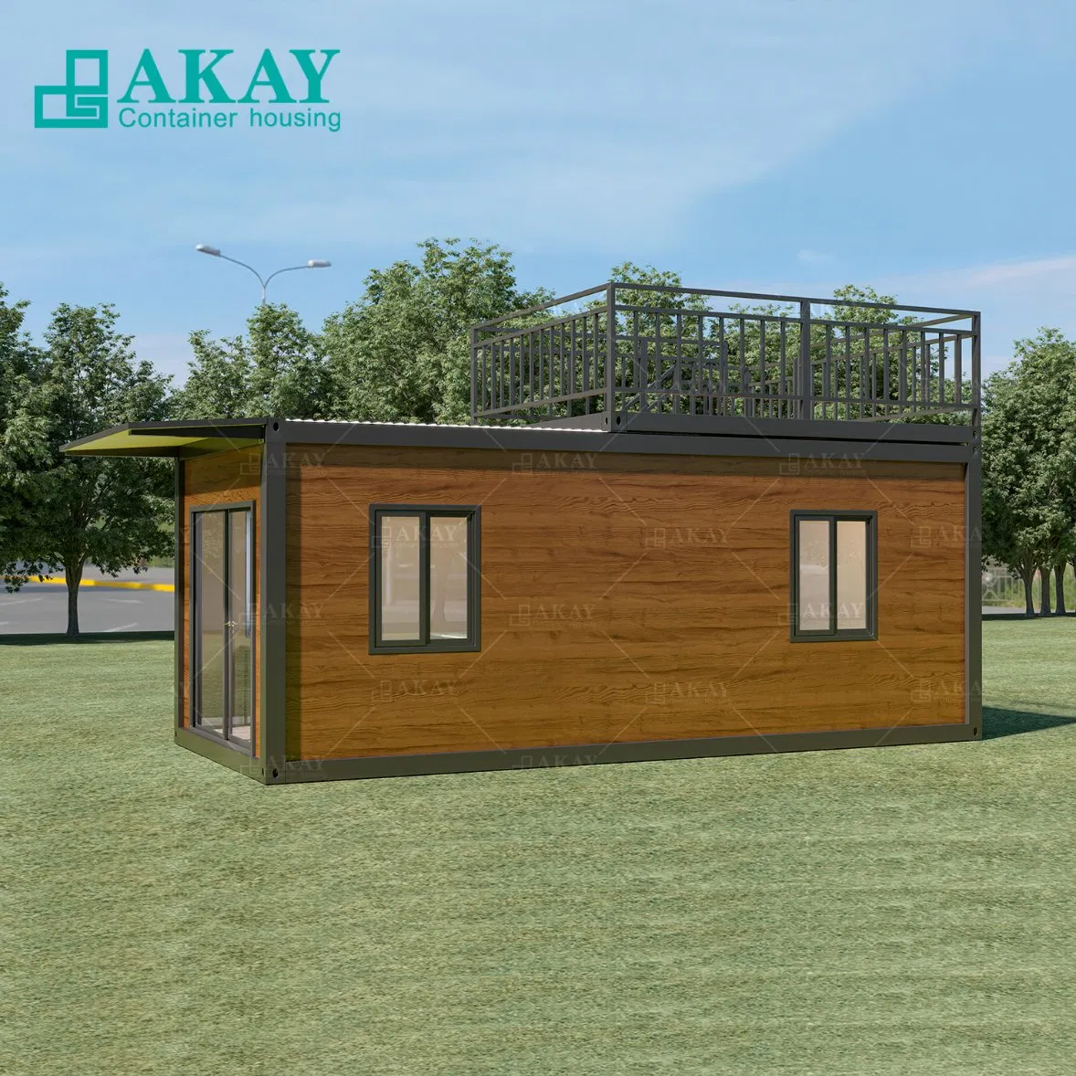 Prefab Modular Portable Flat Pack Philippines Standard Homes Prebuilt Container House Garage Storage Foldable House Prefabricated-Building