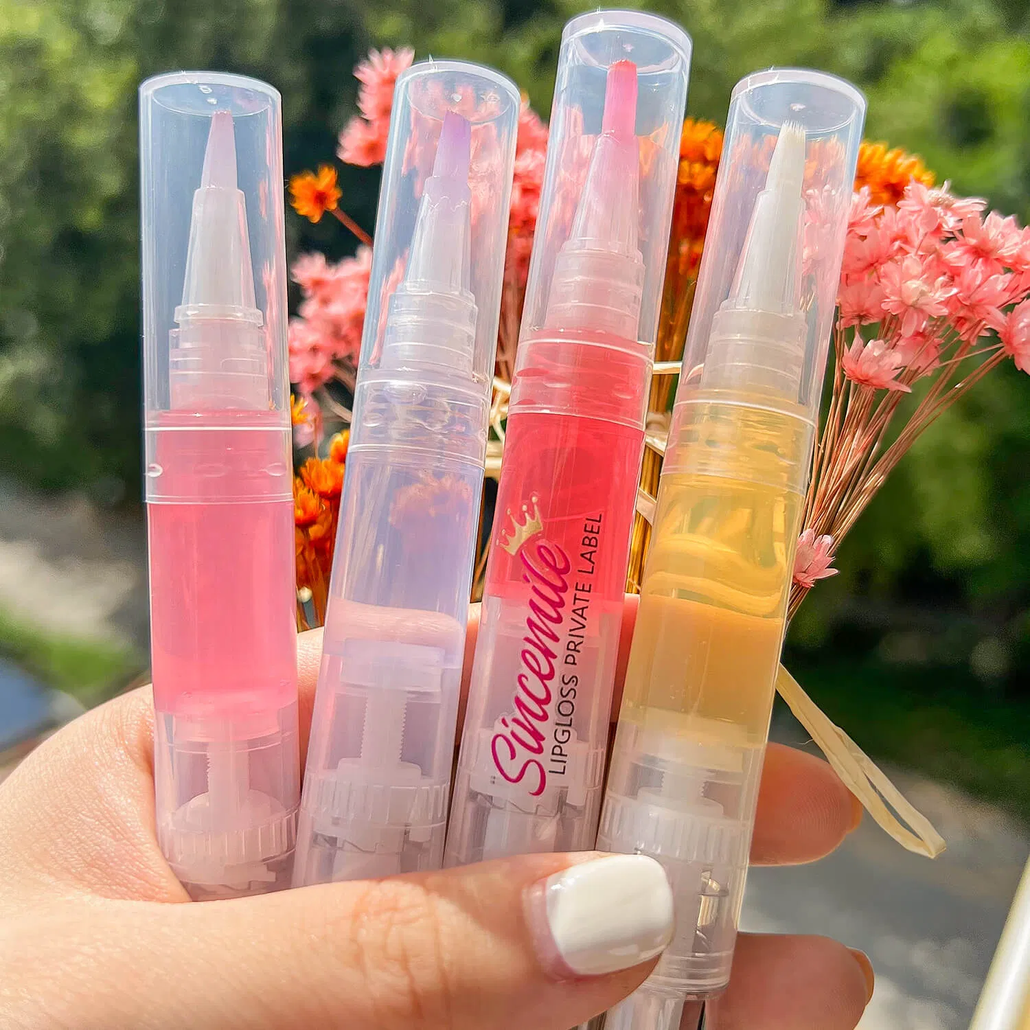 Skin Care Rich Vitamin Moisturizing Lip Oil Tube Long Lasting Lip Balm