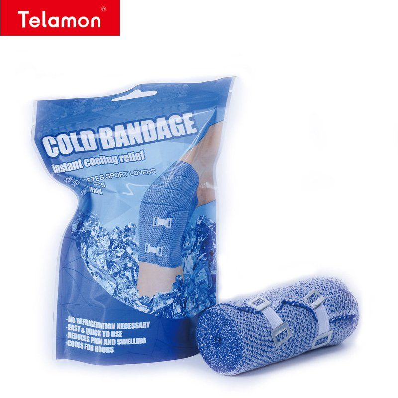 CE ISO Ice Cold Bandage for Instant Injuries Care Medical Consumables