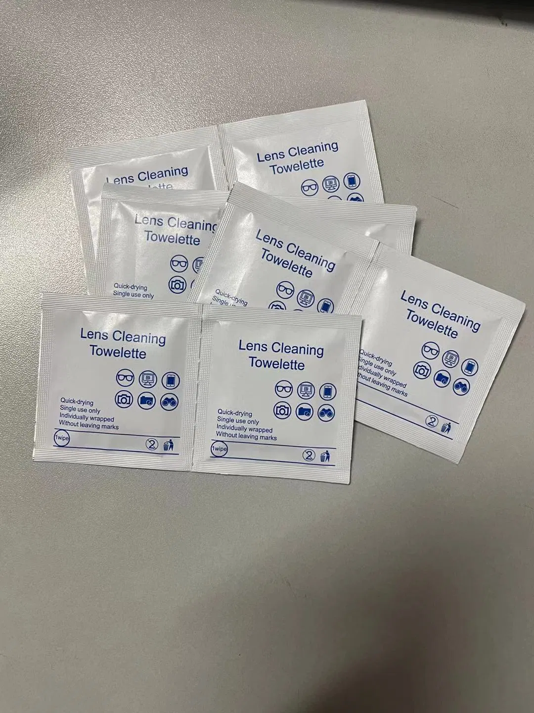 Portable Eye Glasses Cleaning Wet Wipes and Screen Wet Wipes 160*100mm