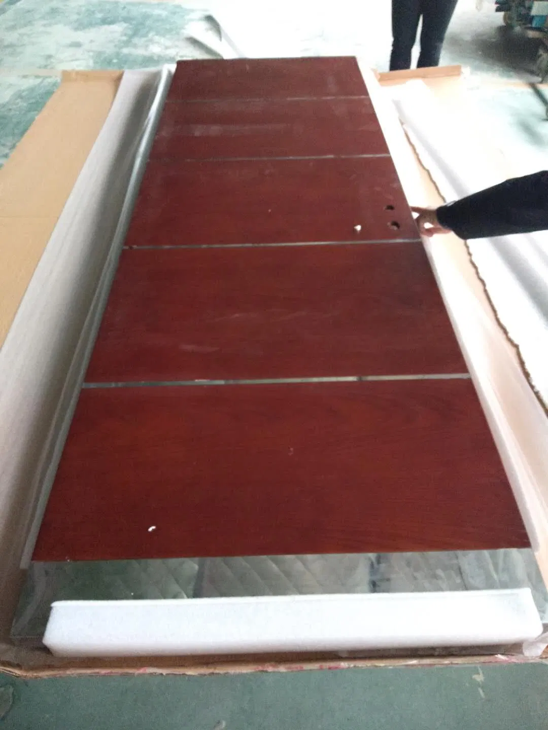 Wooden Fire Retardant Waterproof Wood Plastic Composite Door