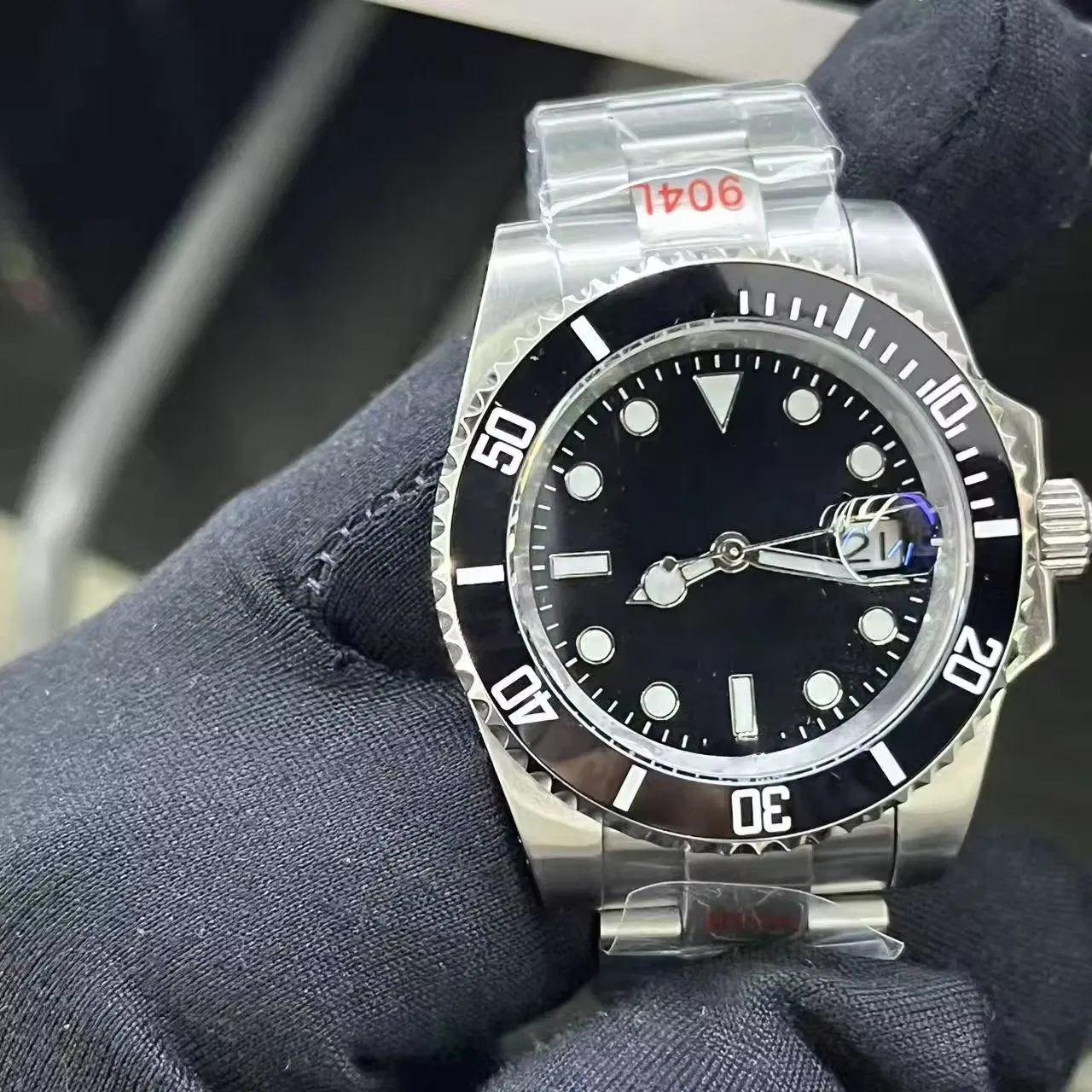 Wholesale Clock Green Water Ghost Watch Vs Black Water Ghost Luxury Automatic Men's Mechanical Watch