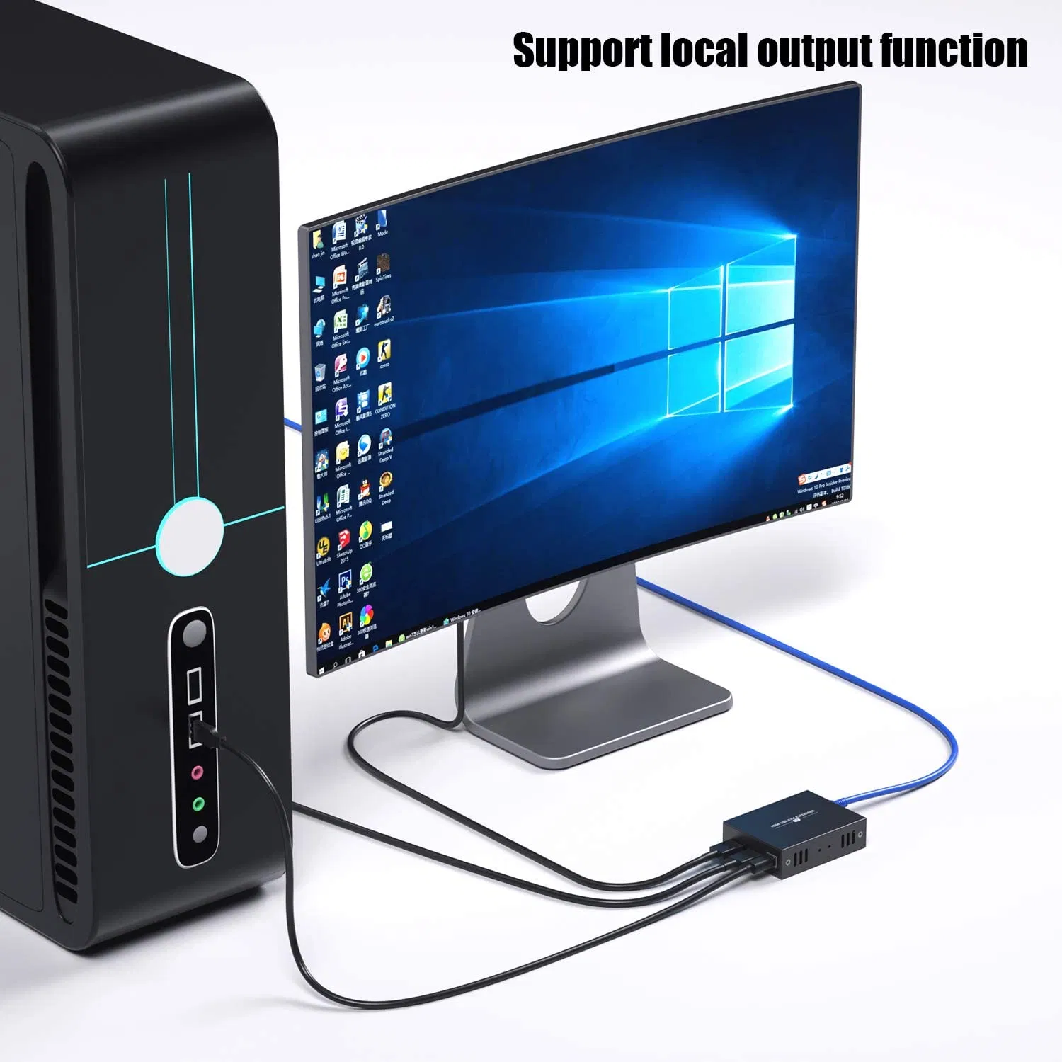 HDMI Extender Over IP 150m/492FT Transmission