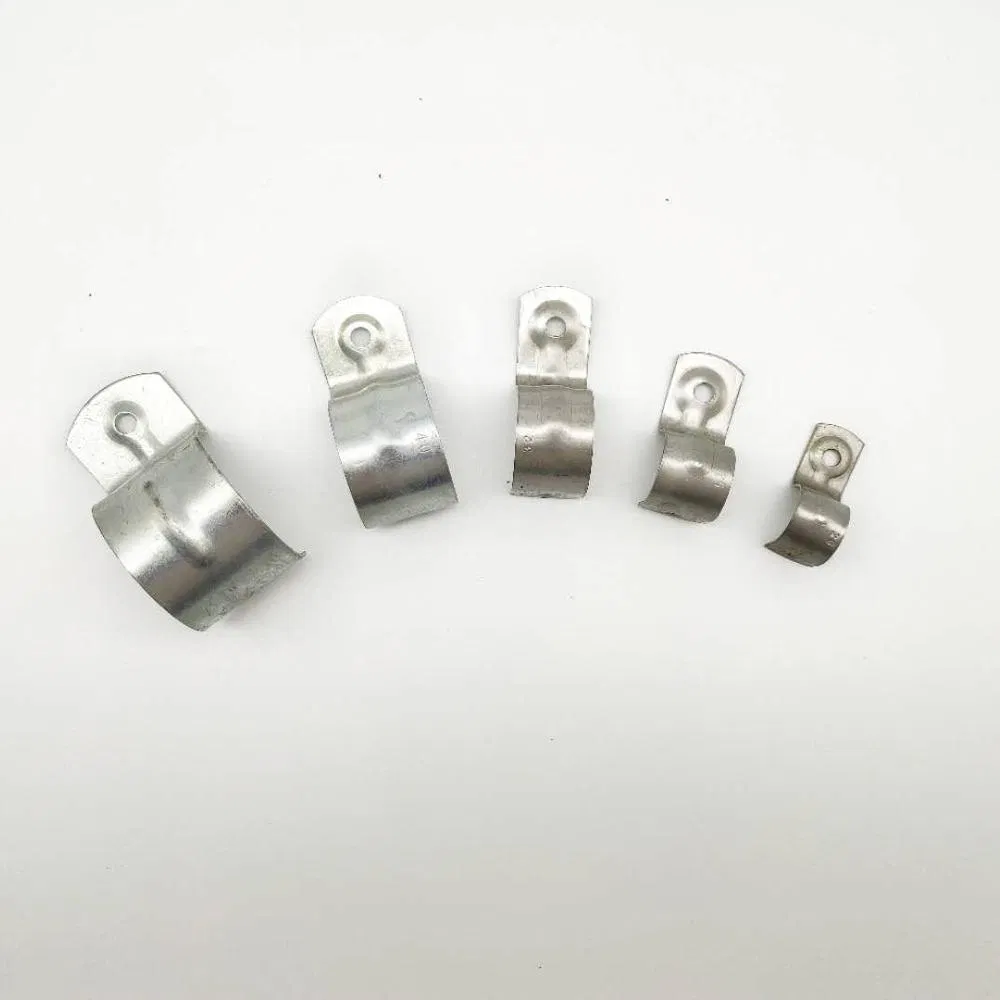 20-50mm Galvanised Stainless Steel Full Saddle for Conduit Pipe