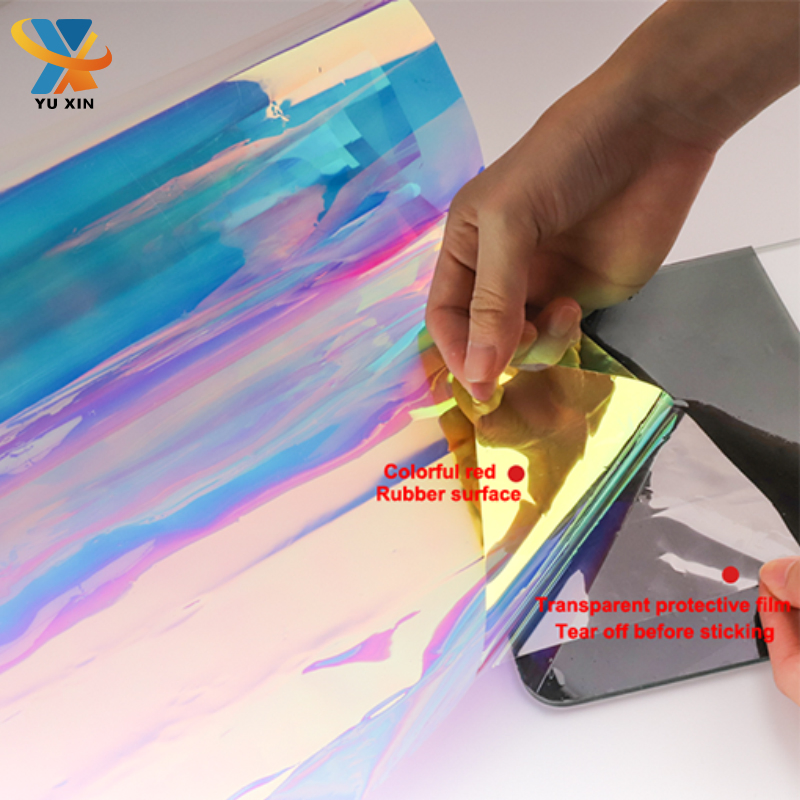 1.38X30m Dichroic Rainbow Film Dichroic Iridescent Window Film
