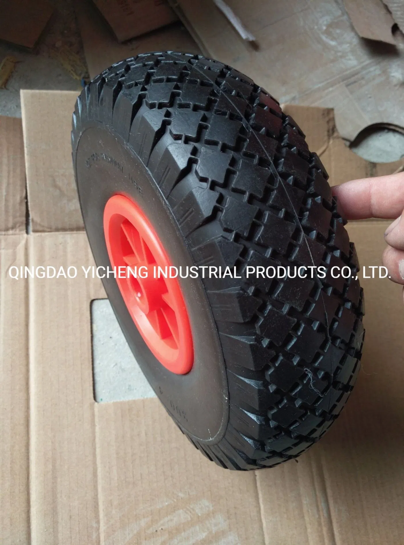 High Quality PU Foam Wheel and Wheelbarrow Wheel From Qingdao Factory