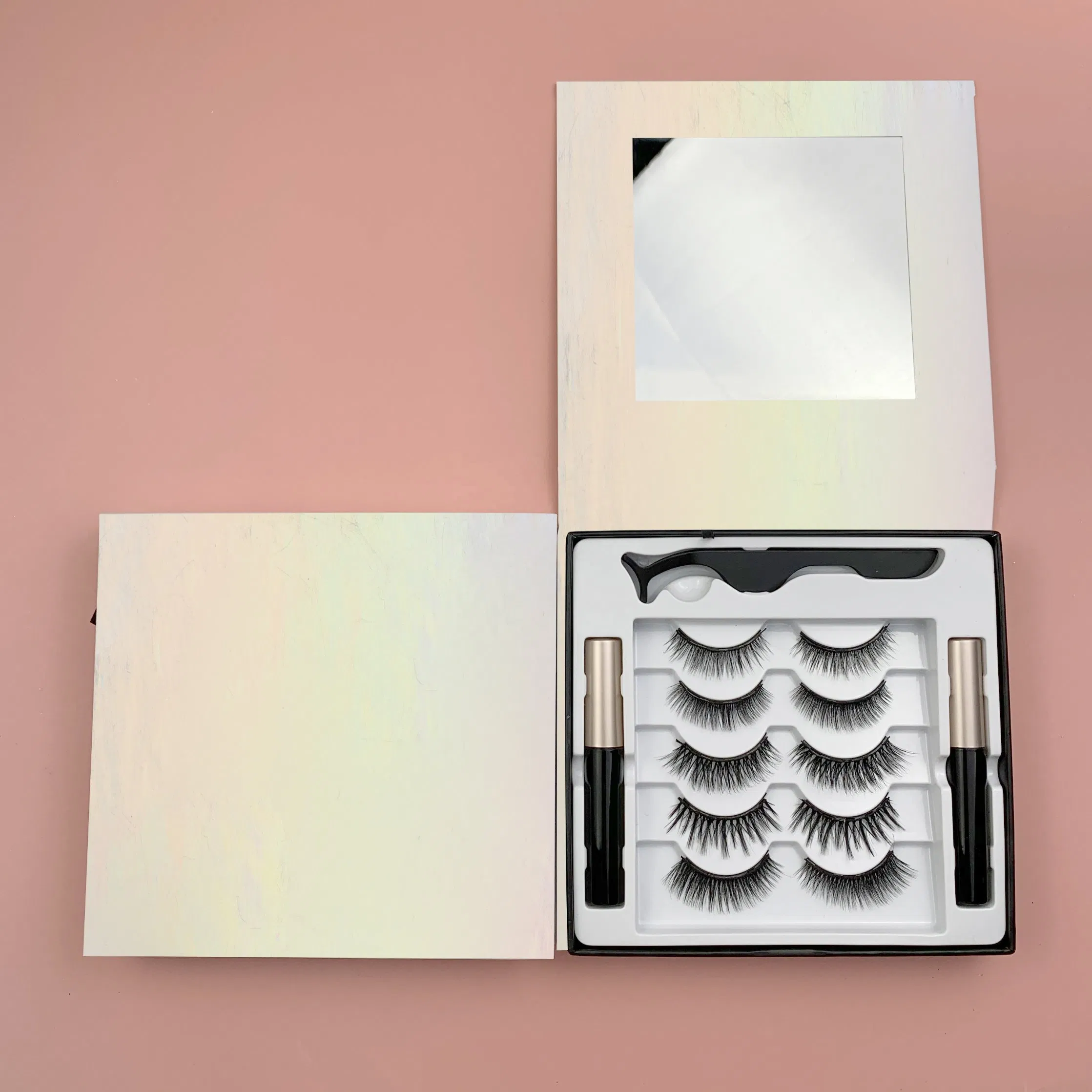 Best Quality Magnetic Eyeliner Eyelash Vendor Customized Boxes Magnetic Eyelashes Lashes