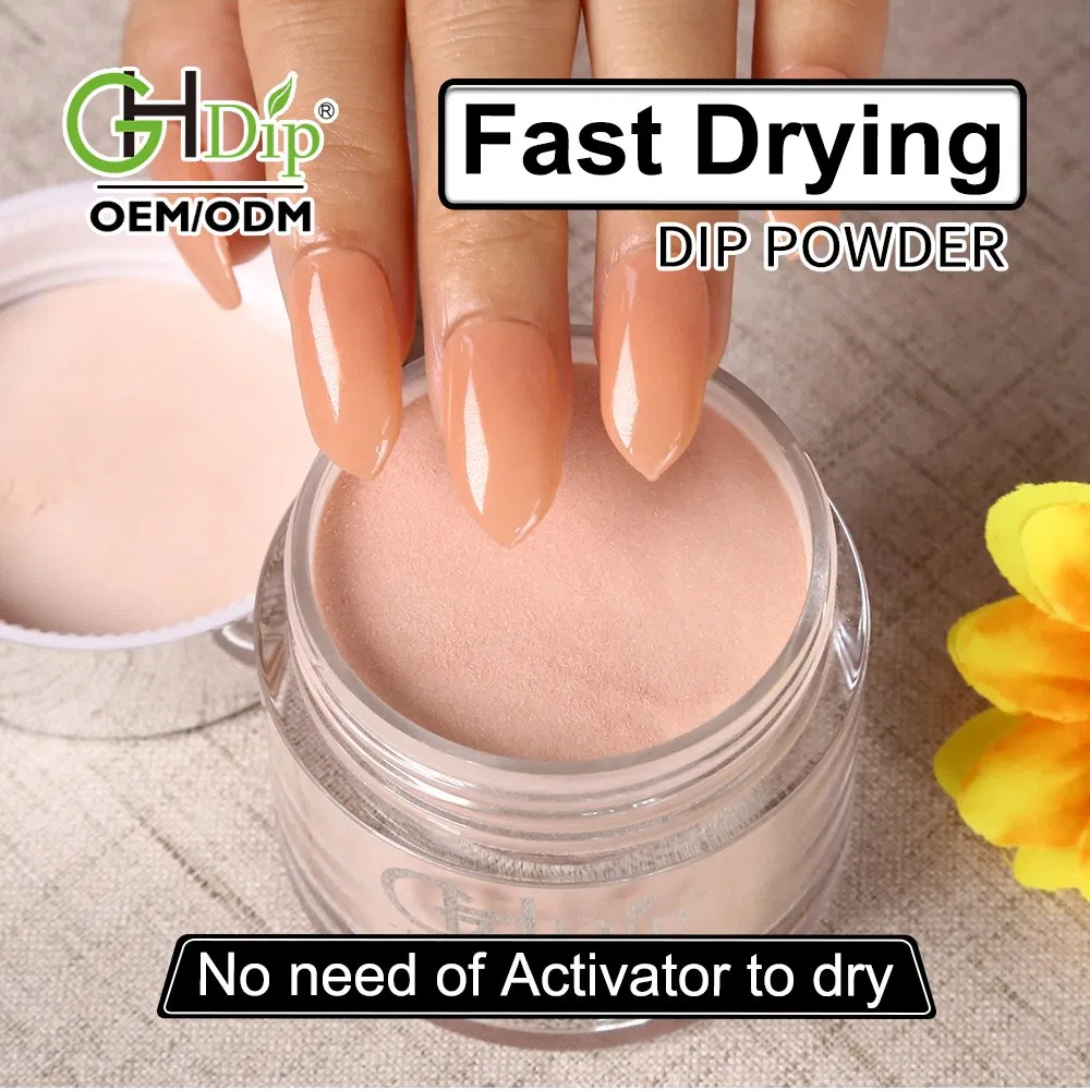 2oz Nude Color Dipping Powder Nails Art
