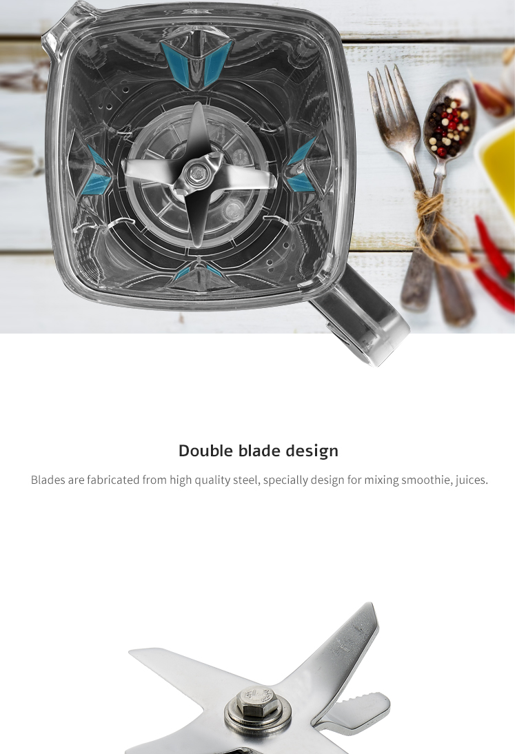 BPA Free Digital Certified Strong Power Commercial Smoothie Making Coffee Blender