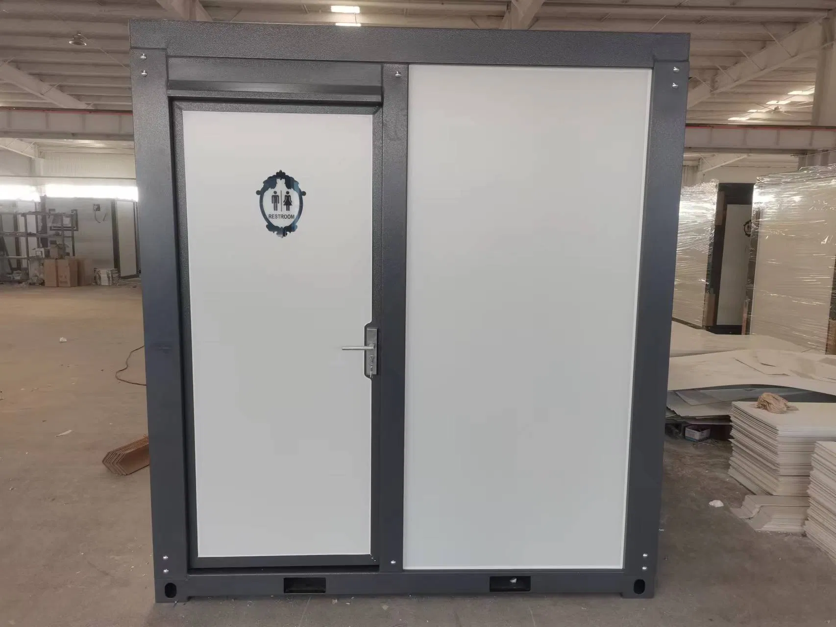 Suihe Low Cost Mobile Toilet Modular Prefab Shower Toilet Mobile Restroom Portable Outdoor Toilets