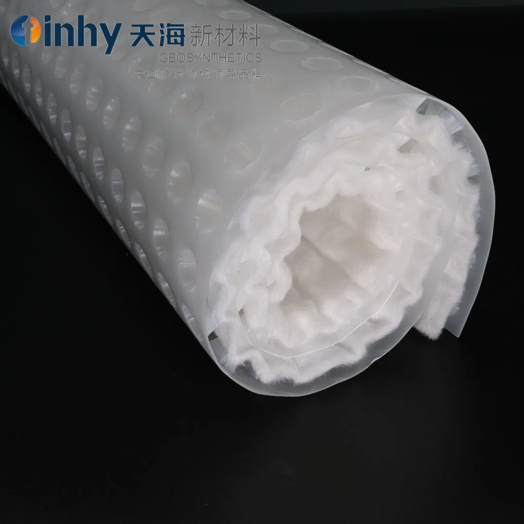 Plastic Waterproof Drain Membrane Dimple Sheet in Used for Green Roofing