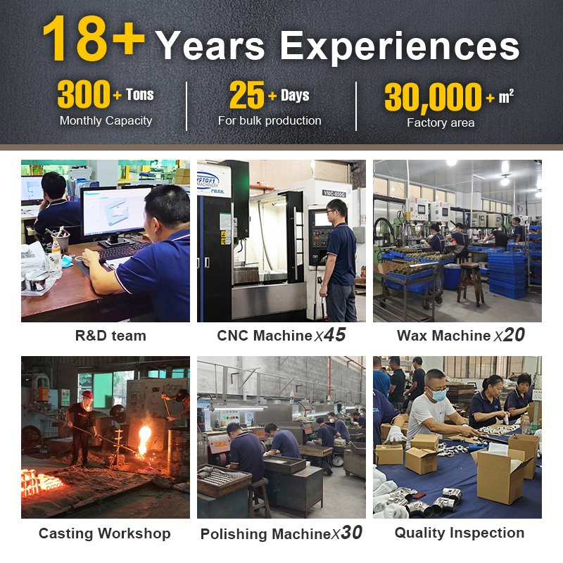 CNC Machine Part Hardware Accessory Stainless Steel Casting Tactile