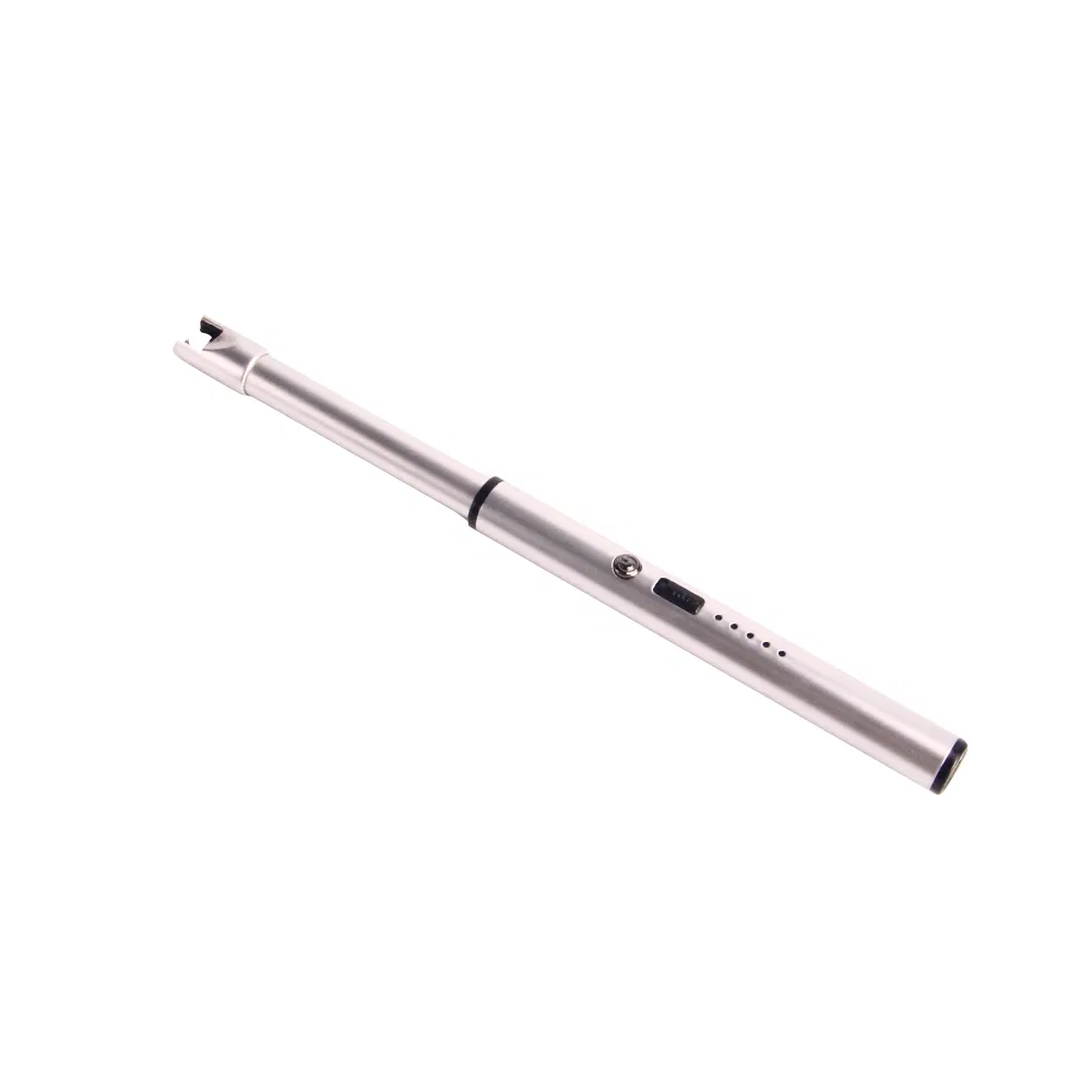 Upgraded LED Display Safety Switch Wholesale Rechargeable USB Arc Igniter for Indoor and Outdoor Fireworks Cooking