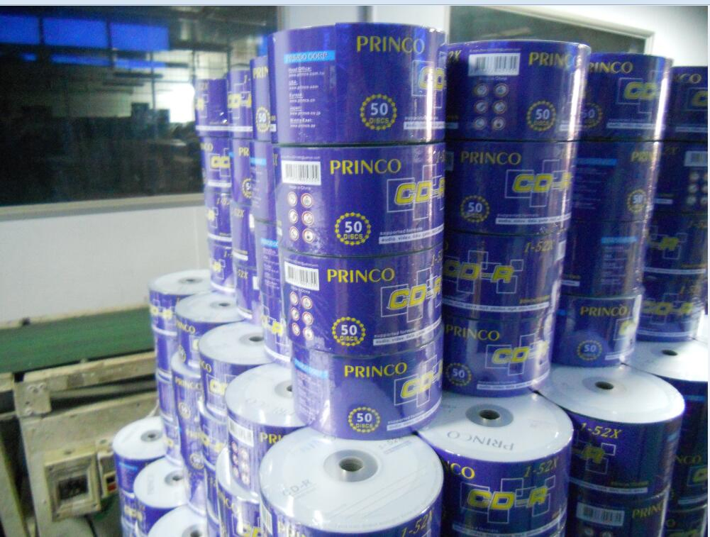 DVD-R диски Princo для печати, 4.7 ГБ, 50 шт.