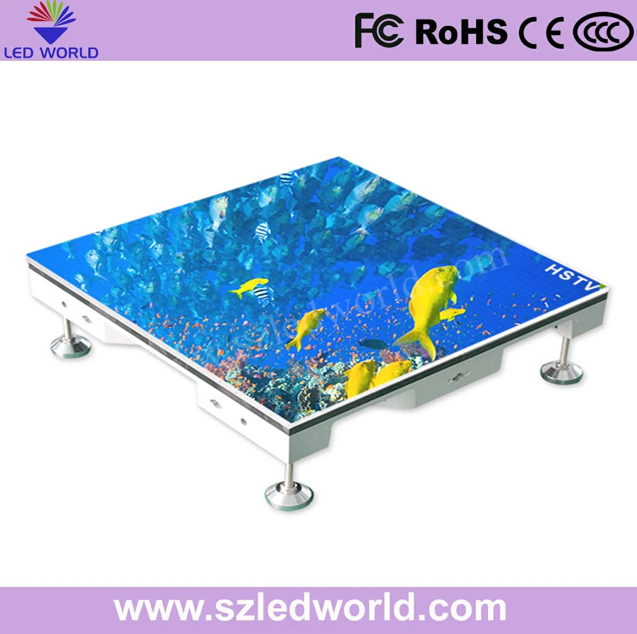 P6.25 Outdoor IP65 Acrylic Dancing LED Display with Radar System Suitable for Small Area