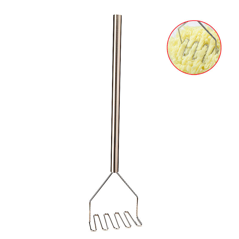 32inch Long Handle Stainless Steel Heavy Duty Kitchen Potato Masher