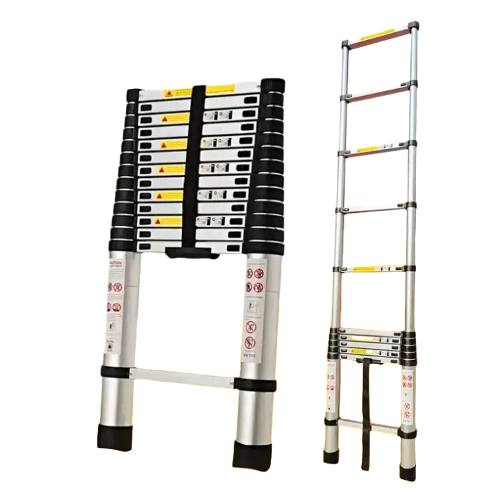Aluminum Telescopic Extendable Ladder for Length 2.7-6.3m