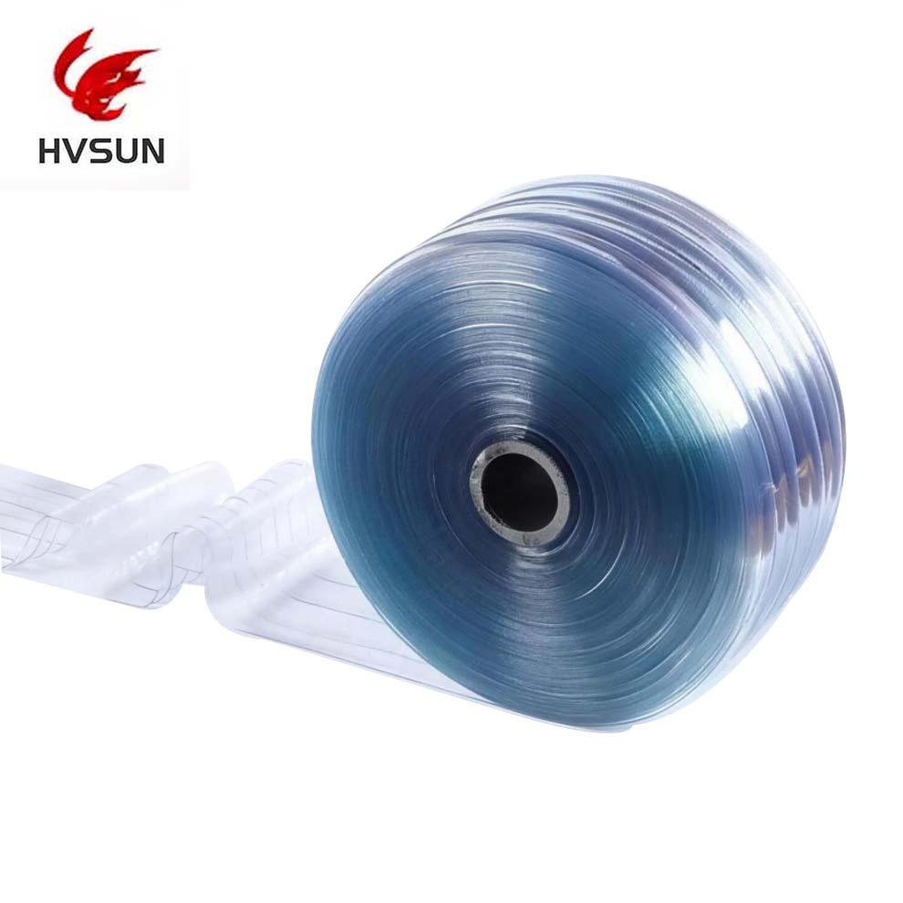 Tianhe 2mm Anti Cold Insect Resistant Outdoor Transparent Flexible PVC Strip Door Curtain Plastic Sheet Roll Size