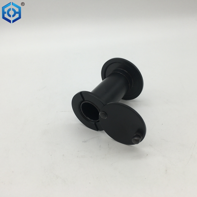 Black Brass Super Wide Angle Door Viewer Peep Hole with Cover