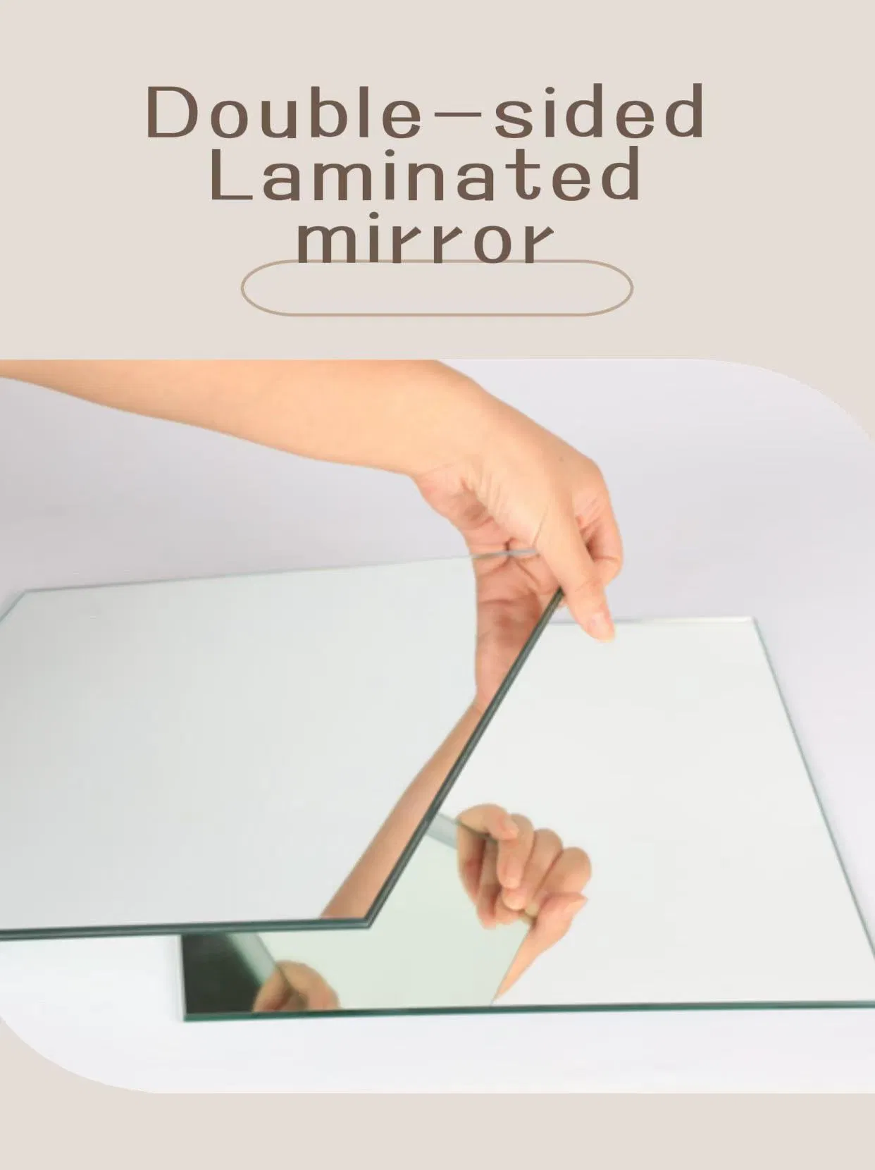 Copper Free Mirror/Laminated/Safety/Shaped/Bathroom/Quality/Gym/Wall Mirror/Decorative/Home