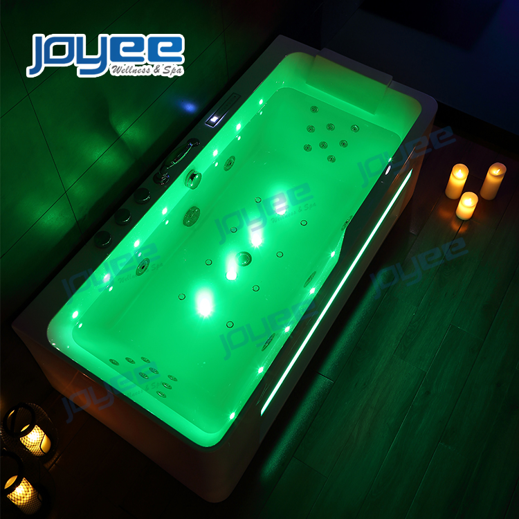 Угловая акриловая гидромассажная ванна Joyee с озоном