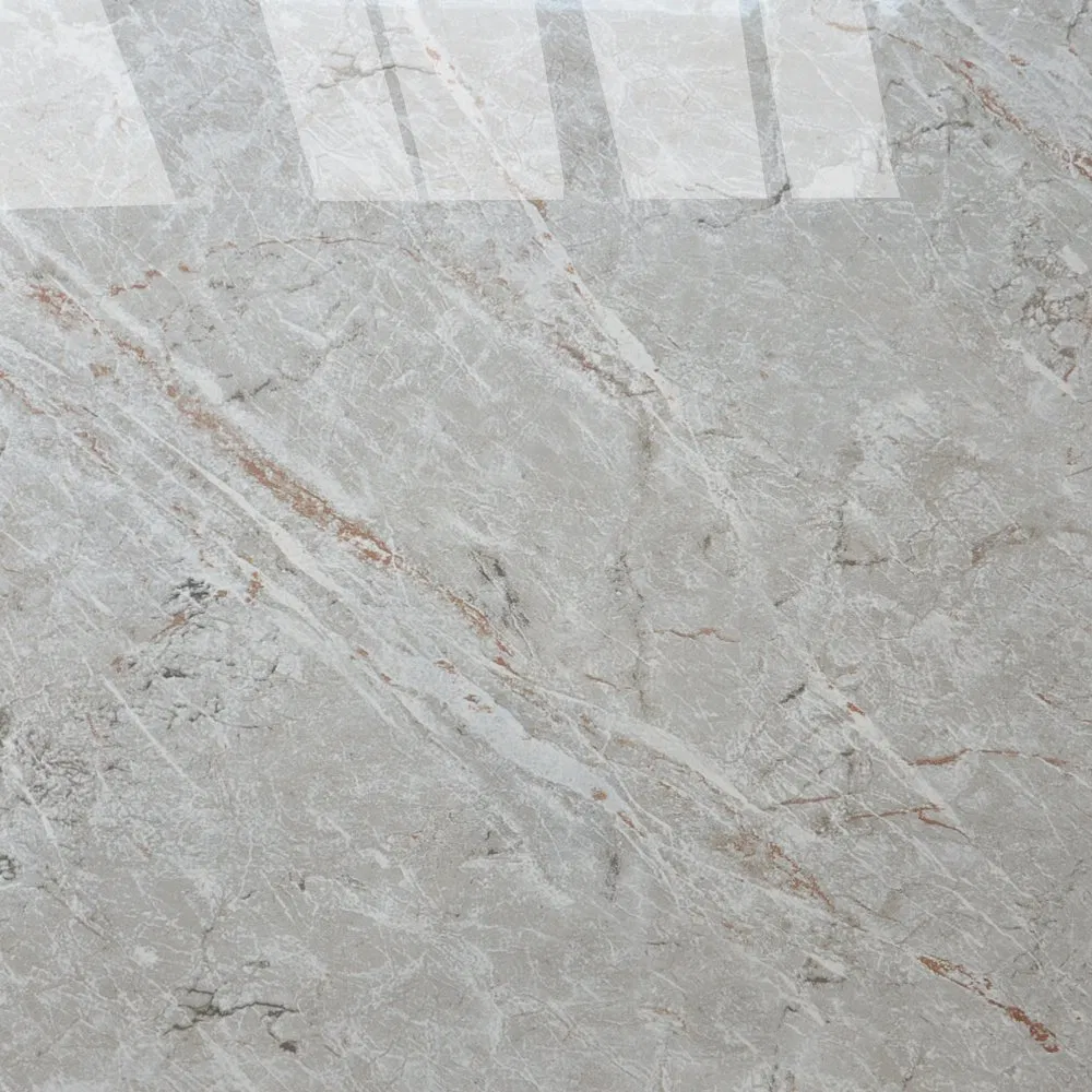 Серая мраморная плитка 600x600 мм для ванной