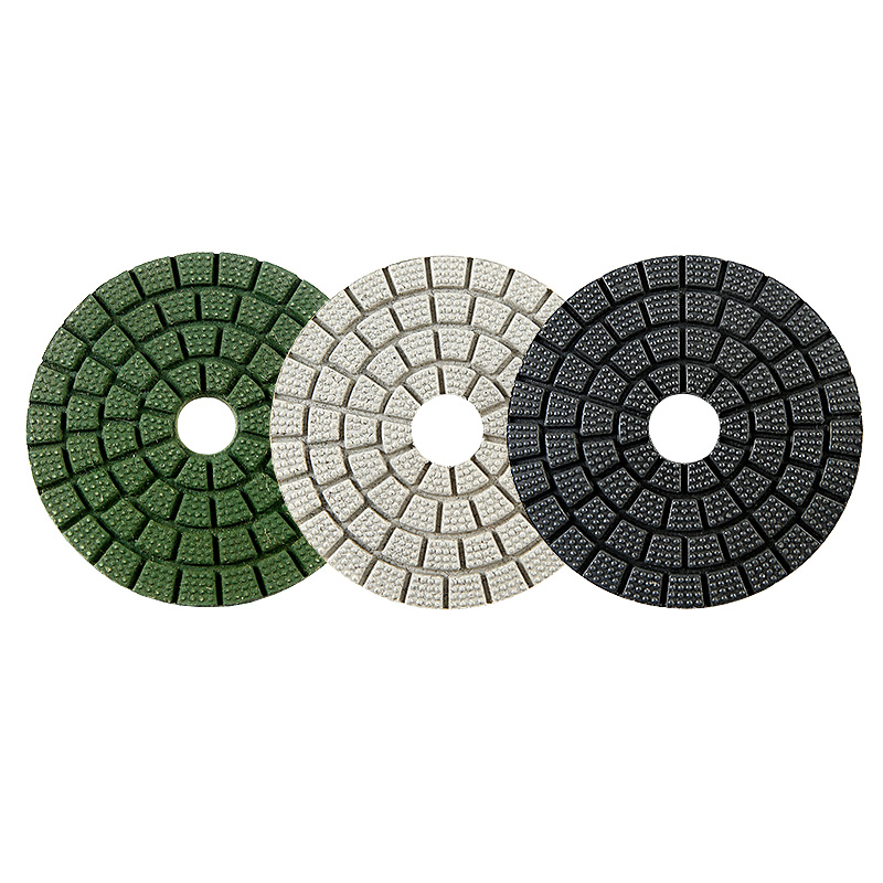 Diamond Tool The Final Polishing Process 10000# Polishing Pads for Marble Granite Mirror Effect Can Be Achieved