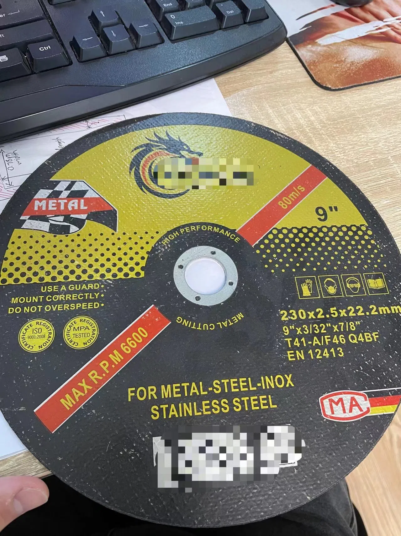 Cutting Disc Cutting Wheel Cutting Steel Good Quality