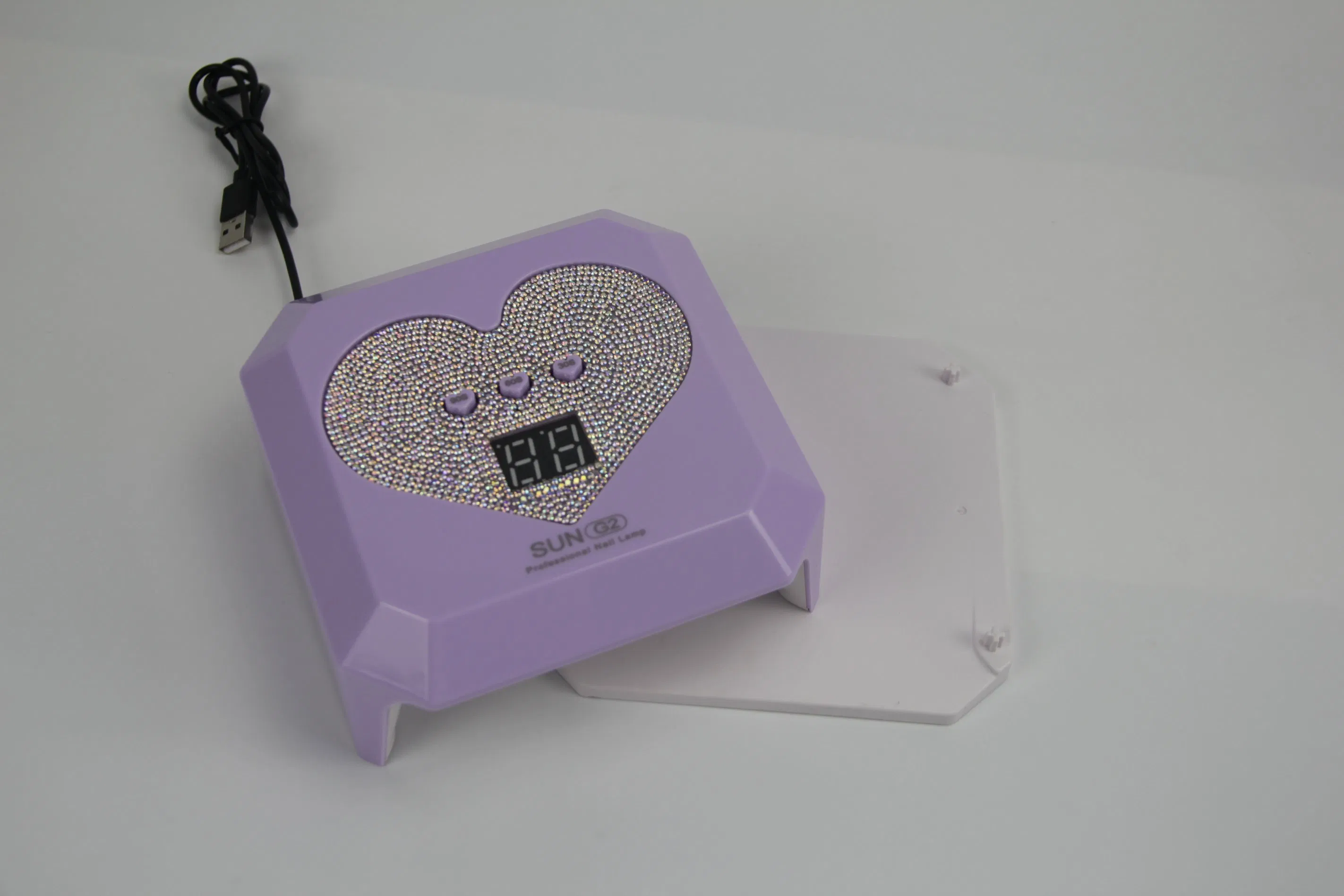 2025 New Portable LED Gel UV USB Rechargeable Nail Dryer