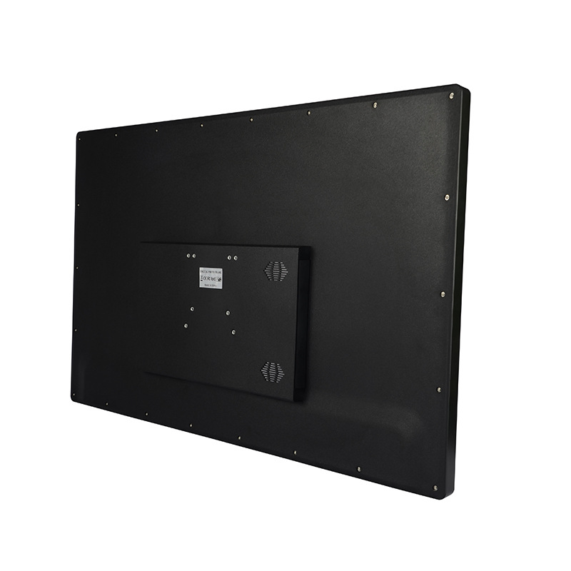 27-Inch USB Video Player Tempered Glass Wall-Mounted Advertising Machine Digital Photo Frame