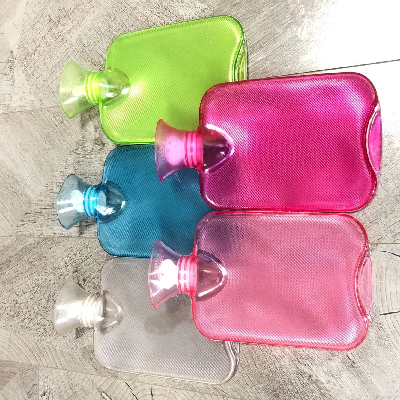 Comfortable PVC Hot Water Bottle Bag Sample Customization Available