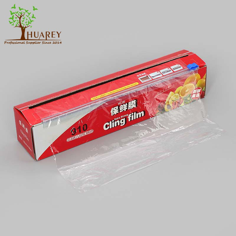 Premium Transparent Cling Film Roll for Food Preservation