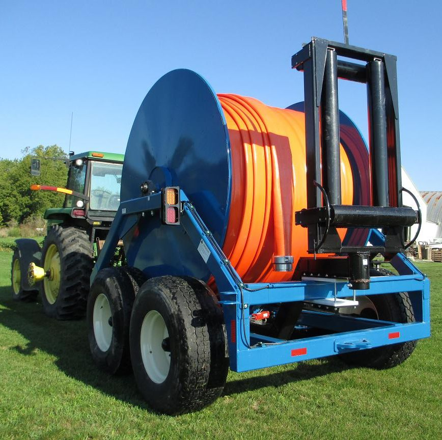 Retractable Heavy Duty Crank Air Hose Reel