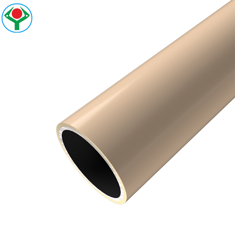 Yusi Customized Pipe Fittings Beige ABS Coated Steel Pipe for Lean Production Line