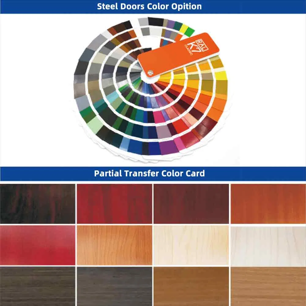 Modern Textured Steel Entry Doors - Matte/Glossy Options with Volume Discounts