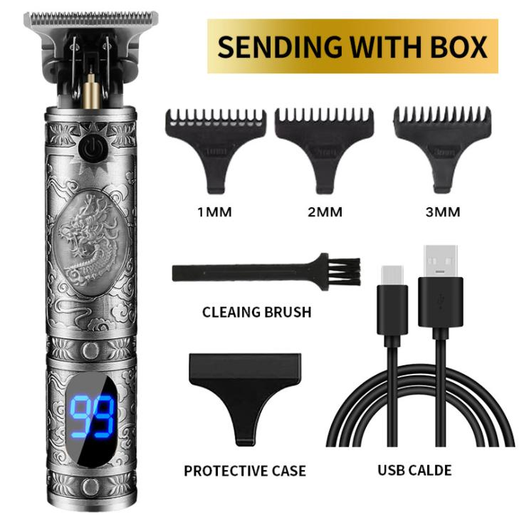 LCD Models Best Selling Close Cutting Electric Cordless Hair Cut Machine Hair Trimmer for Men