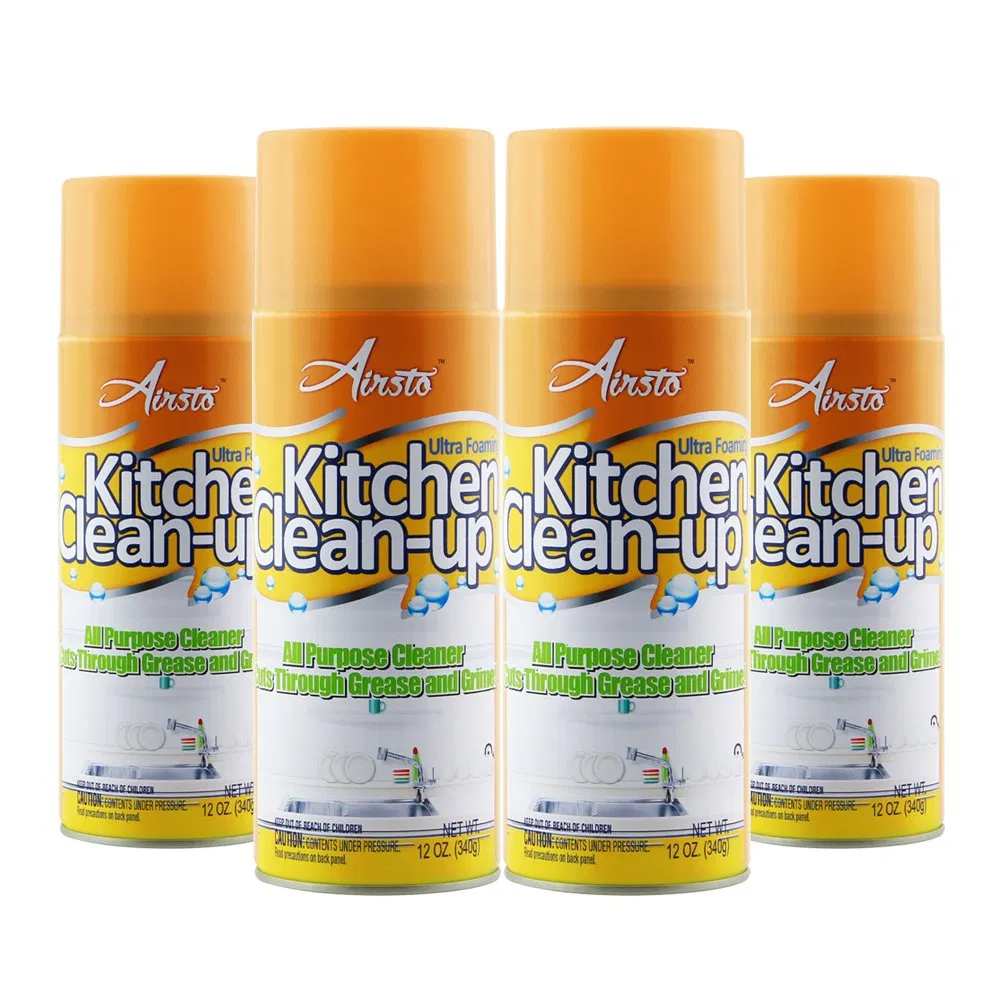 Custom Logo Private Label Stubborn Grease Oil Remover Foaming Kitchen Cleaner