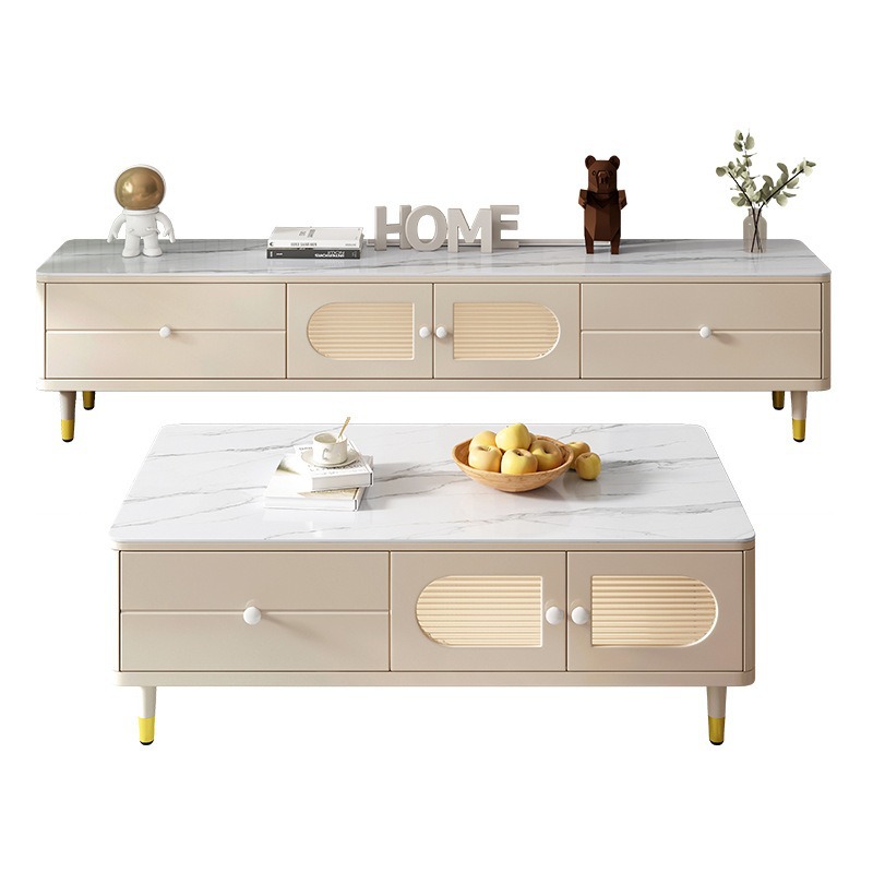 Комплект мебели для гостиной деревянный шкаф тумба под ТВ столик