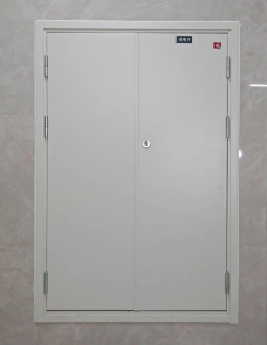 Heavy-Duty Stainless Steel Fire Door for Certified for Hotels & Offices