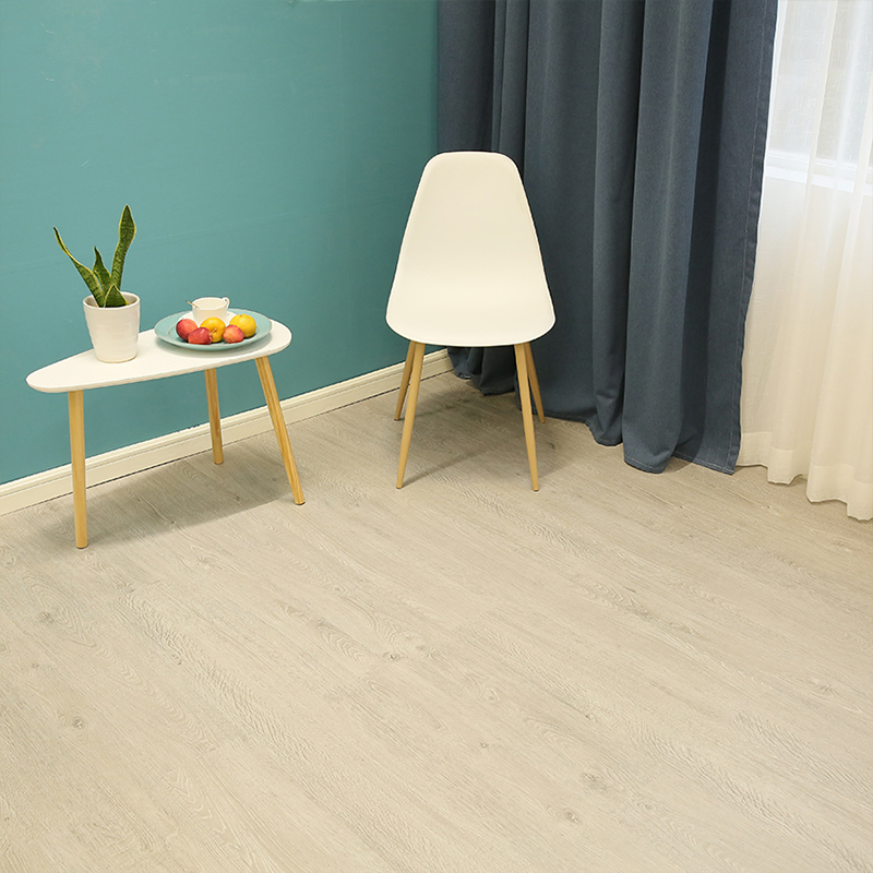 Waterproof Yellow Parquet Acacia Flooring Teak Vinyl Tile WPC Wood Floor Manufacture
