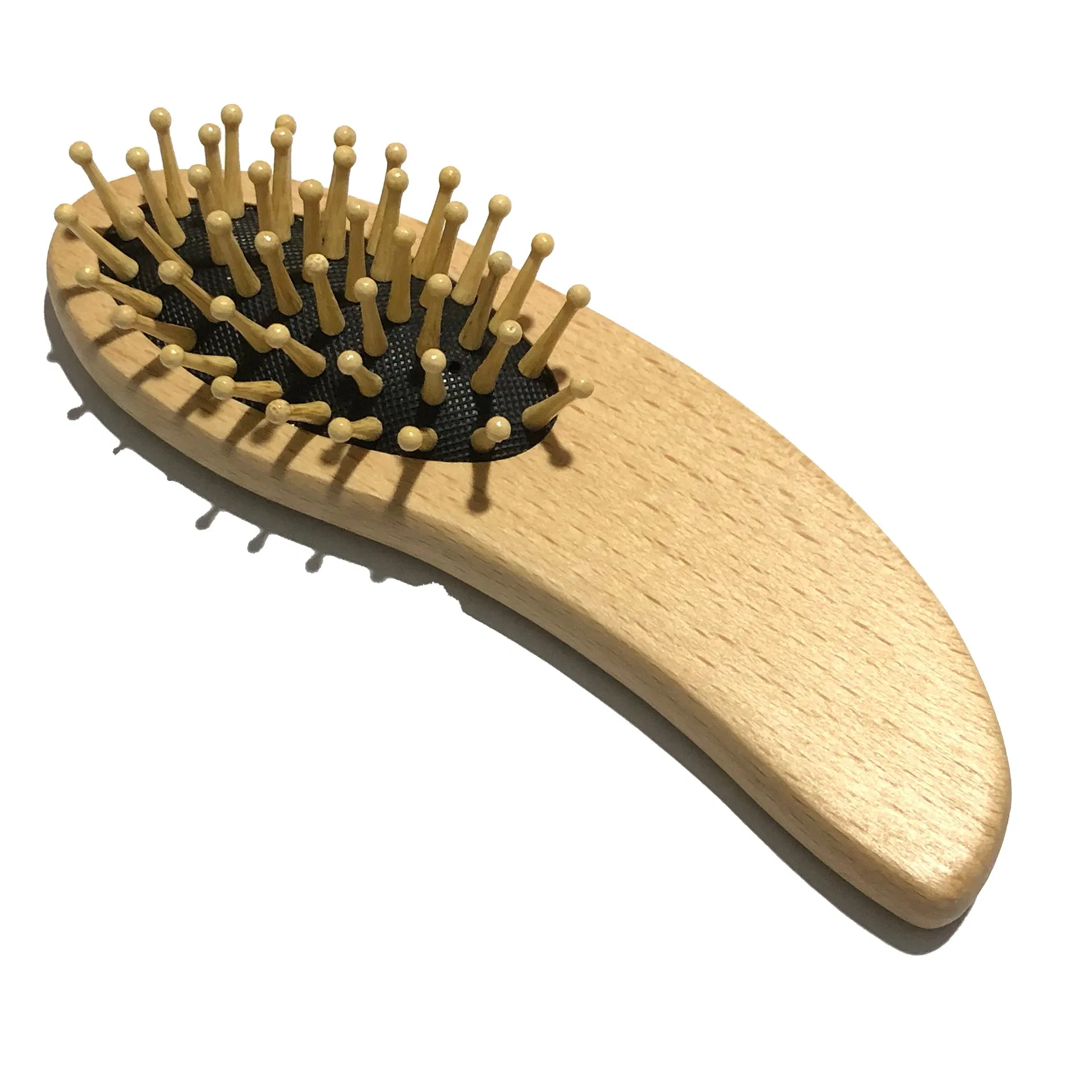 Gouallty High End 100% Natural Air Cushion Hairbrush Message Wood Hair Comb