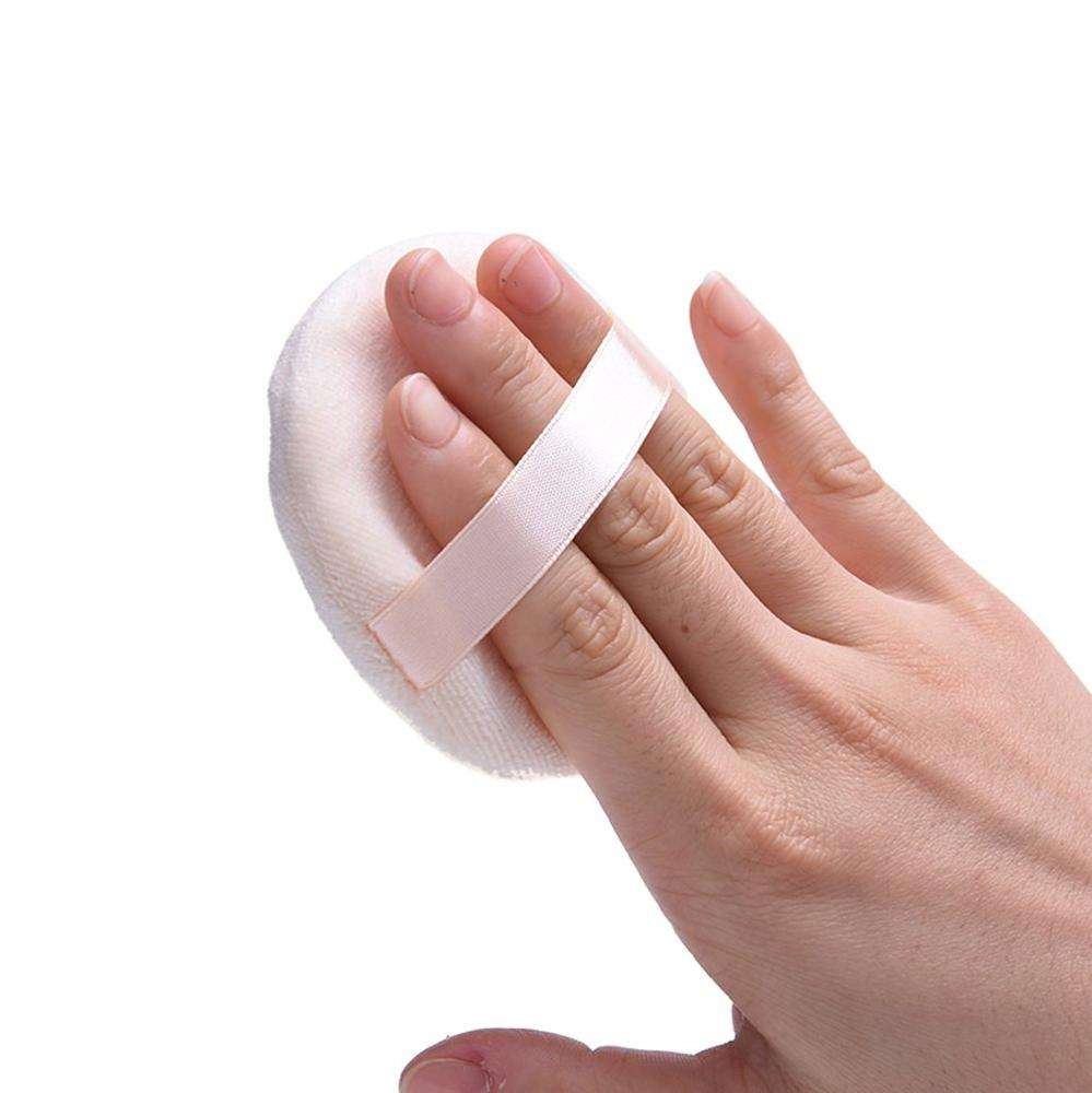 Professional Makeup Tools Cosmetic Round Body Face Loose Pink Powder