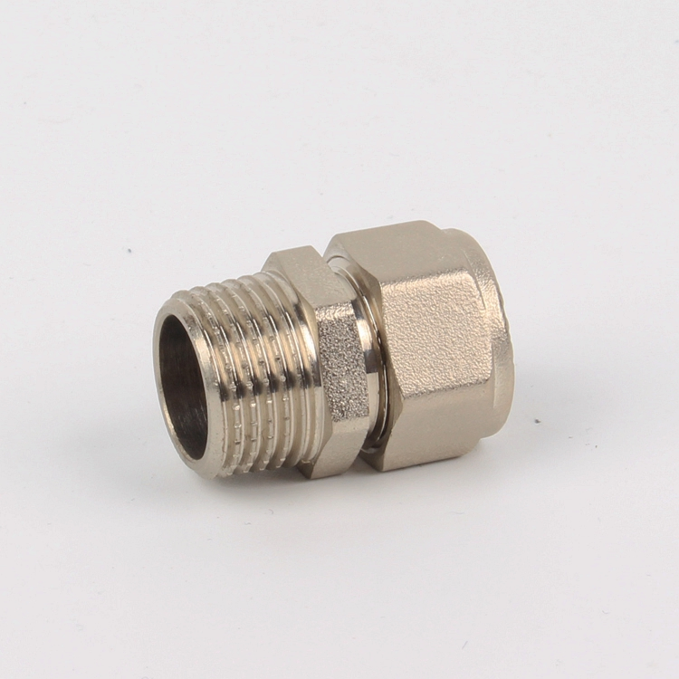 Compression Fittings for Multilayer Pex Pipe with Male Thread